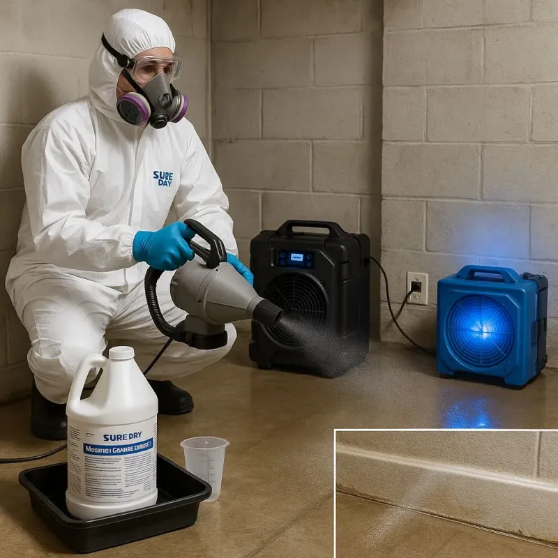Sanitization and Odor Removal process in DeBary, FL
